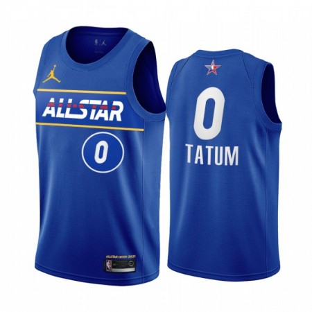 Maillot Basket Boston Celtics Jayson Tatum 0 2021 All-Star Jordan Brand Bleu Swingman - Homme